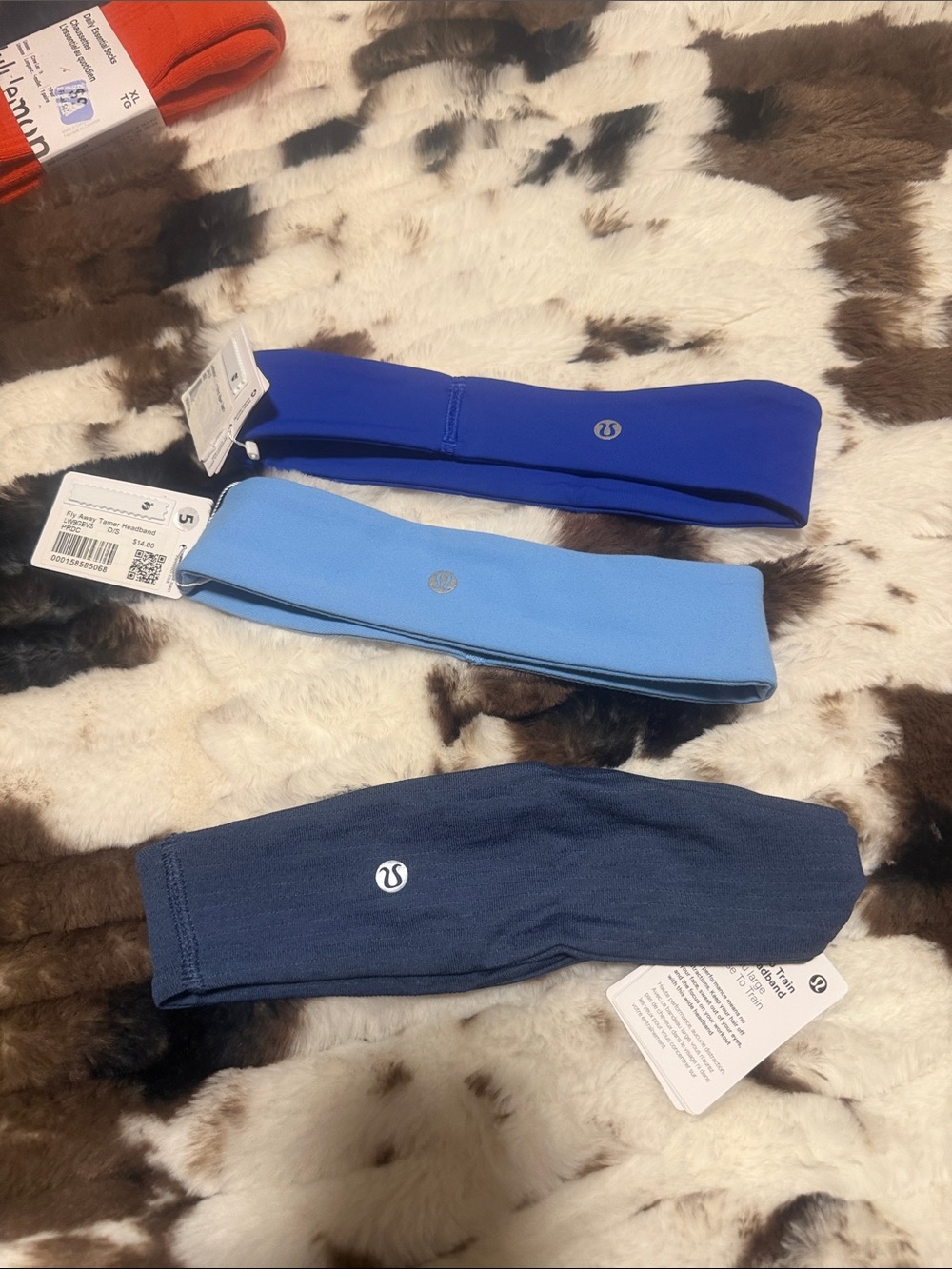 lululemon Luxtreme Training Headband Blue